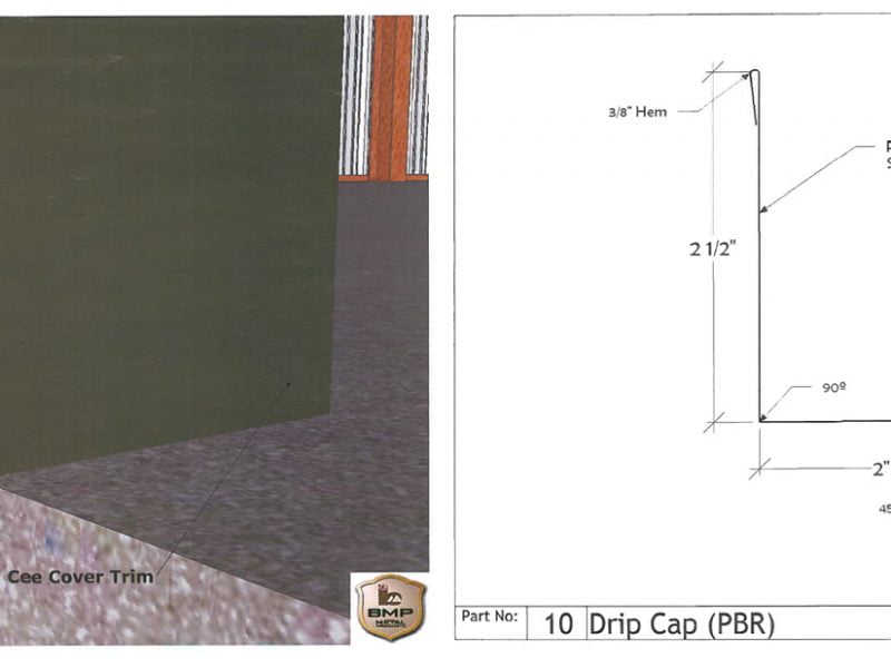 Drip Cap (PBR)