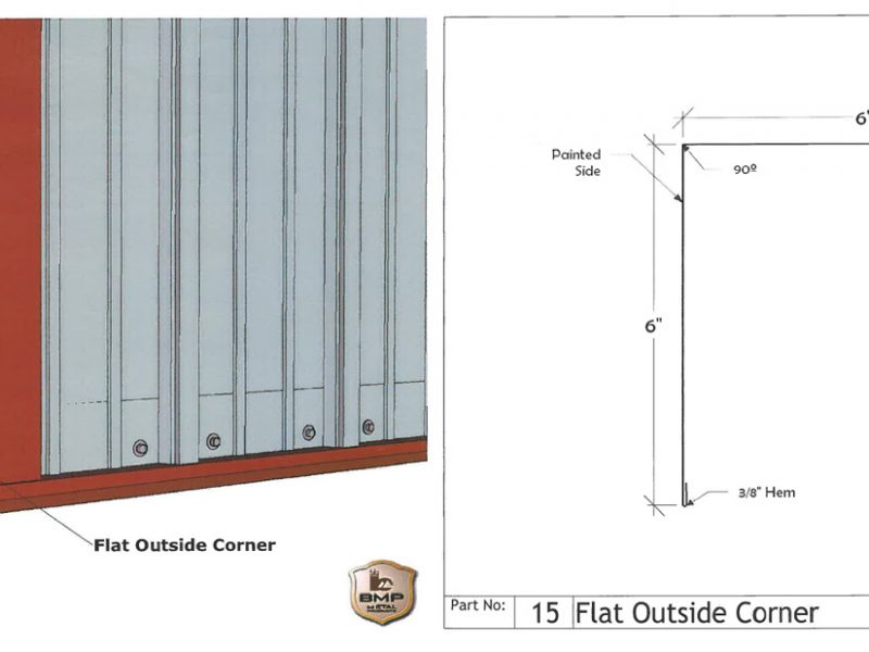 Flat Ourtside Corner